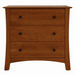 Armstrong Three Drawer Chest — Cherry wood reference; selected finish may differ