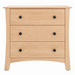 Armstrong Three Drawer Chest — Maple wood reference; selected finish may differ