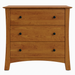 Armstrong Three Drawer Chest — Maple wood reference; selected finish may differ