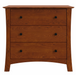 Armstrong Three Drawer Chest — Maple wood reference; selected finish may differ