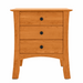 Armstrong Three Drawer Nightstand — Cherry wood reference; selected finish may differ