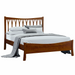 Armstrong Wishbone Bed Low Footboard — Cherry wood reference; selected finish may differ