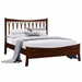 Armstrong Wishbone Bed Low Footboard — Cherry wood reference; selected finish may differ