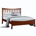 Armstrong Wishbone Bed Low Footboard — Oak wood reference; selected finish may differ
