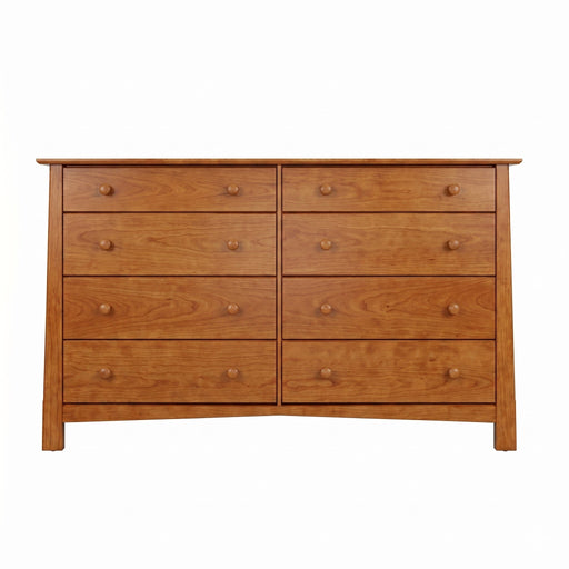 Benson Eight Drawer Dresser — Cherry wood reference; selected finish may differ