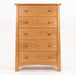 Benson Five Drawer Chest — Oak wood reference; selected finish may differ