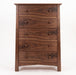Benson Five Drawer Chest — Walnut wood reference; selected finish may differ