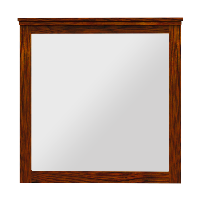 Benson Mirror — Oak wood reference; selected finish may differ