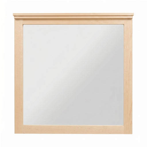 Benson Mirror — Maple wood reference; selected finish may differ