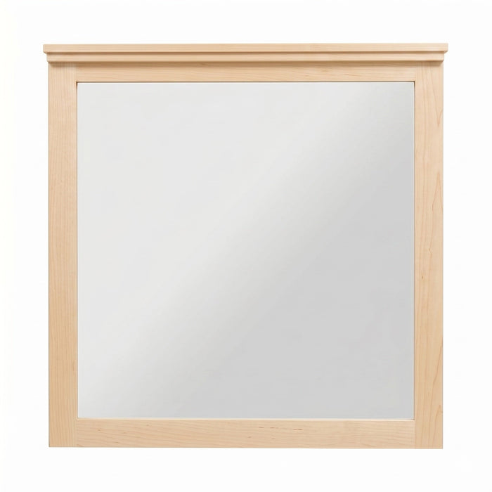 Benson Mirror — Maple wood reference; selected finish may differ