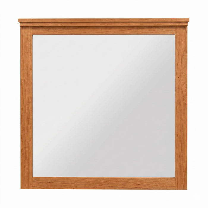 Benson Mirror — Cherry wood reference; selected finish may differ