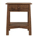 Benson One Drawer Nightstand — Walnut wood reference; selected finish may differ