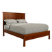 Benson Panel Bed Low Footboard — Oak wood reference; selected finish may differ