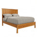 Benson Panel Bed Low Footboard — Oak wood reference; selected finish may differ