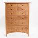 Berkshire Eight Drawer Chest — Oak wood reference; selected finish may differ