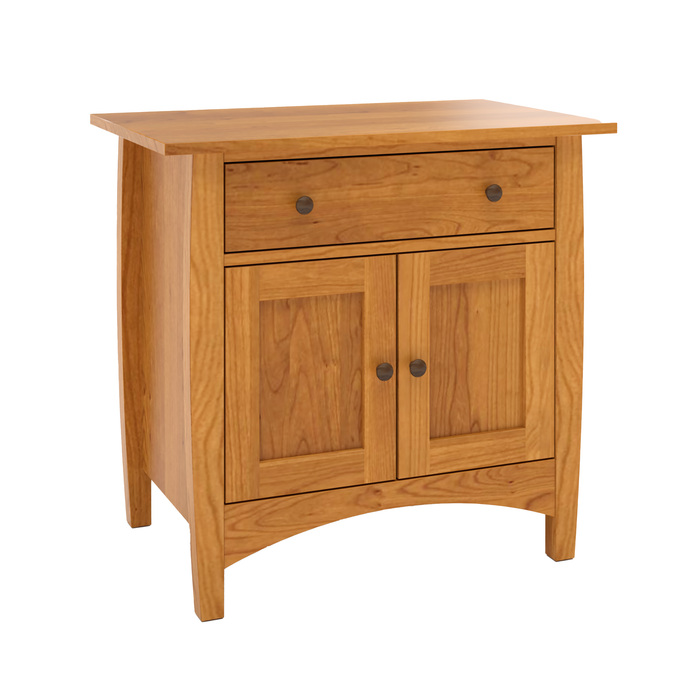 Berkshire One Drawer Nightstand — supplier reference image 1; selected finish may differ