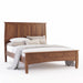 Berkshire Panel Bed Low Footboard — Walnut wood reference; selected finish may differ
