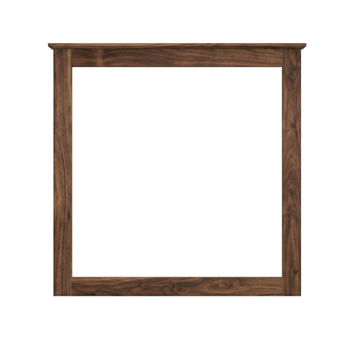 Cabot Mirror — Walnut wood reference; selected finish may differ