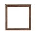 Cabot Mirror — Walnut wood reference; selected finish may differ