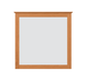Cabot Mirror — Cherry wood reference; selected finish may differ