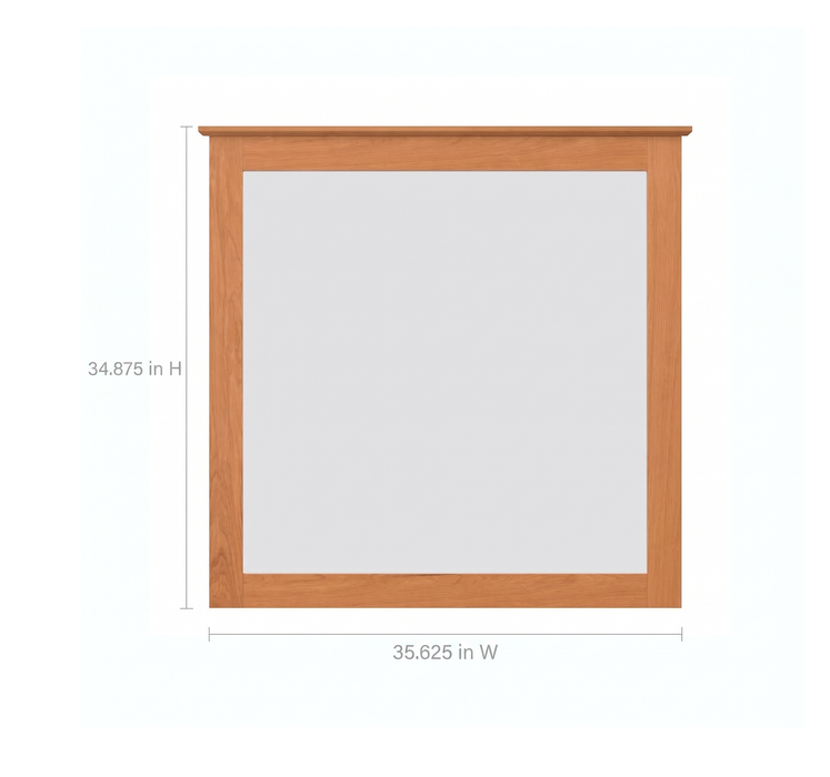 Cabot Mirror — supplier reference image 2; selected finish may differ