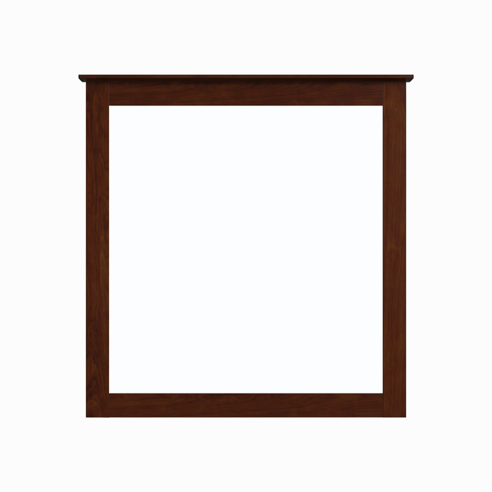 Cabot Mirror — Cherry wood reference; selected finish may differ