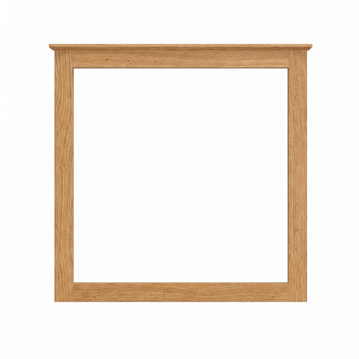 Cabot Mirror — Oak wood reference; selected finish may differ