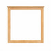 Cabot Mirror — Maple wood reference; selected finish may differ