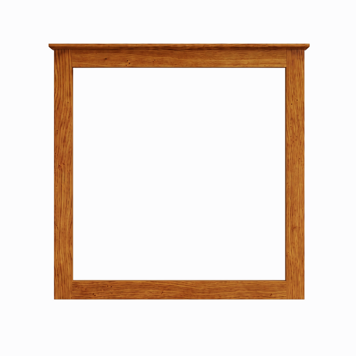 Cabot Mirror — Oak wood reference; selected finish may differ