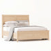 Cabot Panel Bed Low Footboard — Maple wood reference; selected finish may differ