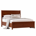 Cabot Panel Bed Low Footboard — Maple wood reference; selected finish may differ