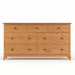 Cabot Seven Drawer Dresser — Cherry wood reference; selected finish may differ