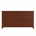 Cabot Seven Drawer Dresser — Maple wood reference; selected finish may differ