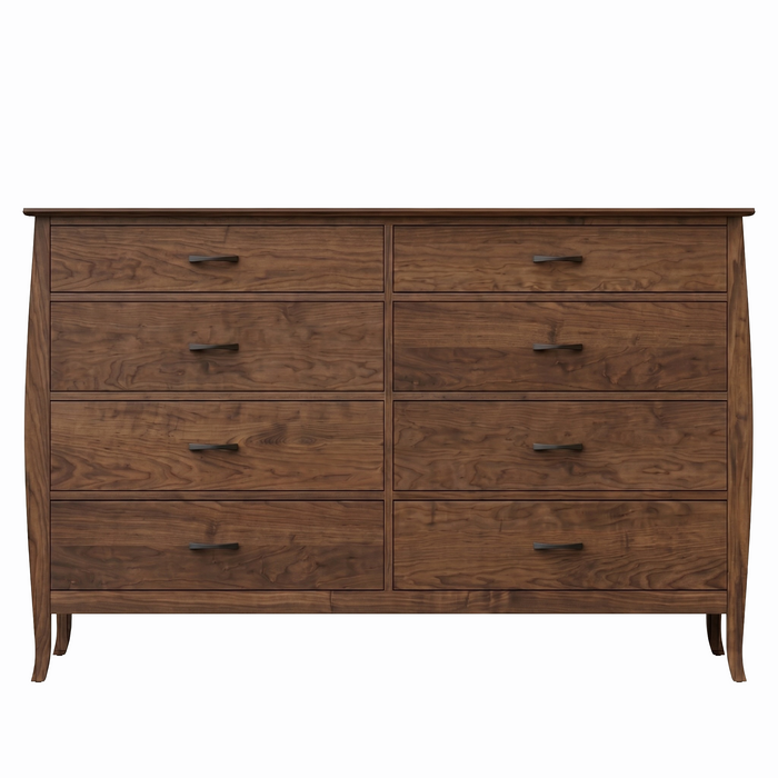 Cascade Eight Drawer Dresser — Walnut wood reference; selected finish may differ