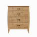 Cascade Four Drawer Chest — Oak wood reference; selected finish may differ
