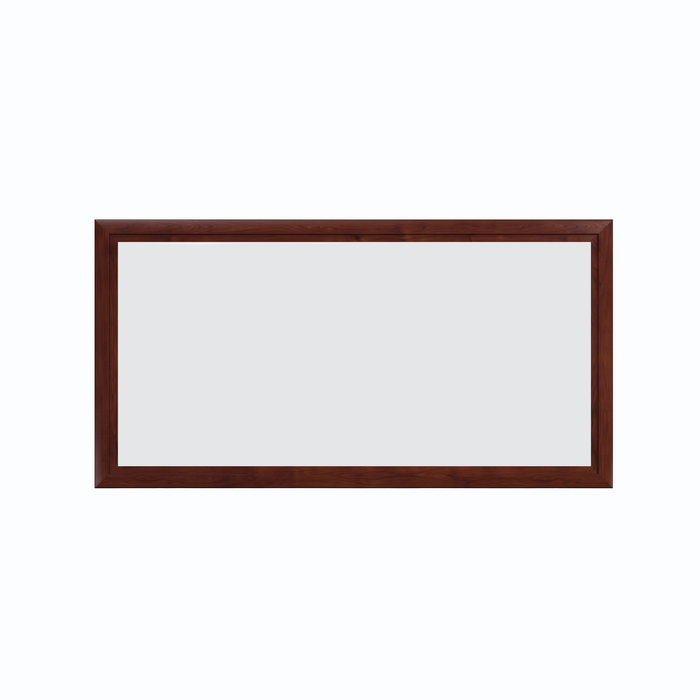 Cascade Mirror — Cherry wood reference; selected finish may differ