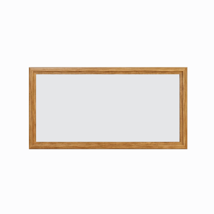 Cascade Mirror — Oak wood reference; selected finish may differ