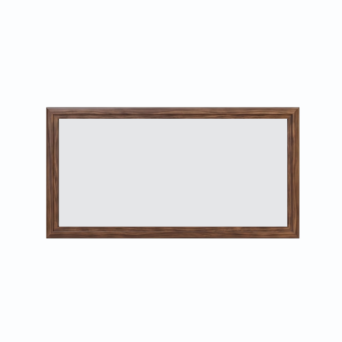 Cascade Mirror — Walnut wood reference; selected finish may differ