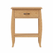 Cascade One Drawer Nightstand — Oak wood reference; selected finish may differ