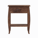 Cascade One Drawer Nightstand — Walnut wood reference; selected finish may differ