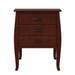 Cascade Three Drawer Nightstand — Cherry wood reference; selected finish may differ