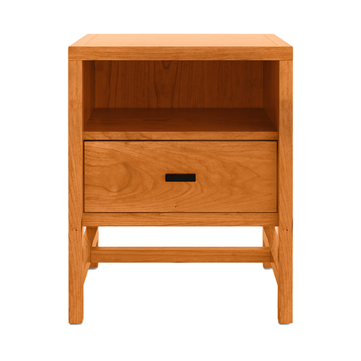 Chelsea One Drawer Nightstand — Cherry wood reference photo; selected finish may differ