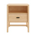 Chelsea One Drawer Nightstand — Maple wood reference photo; selected finish may differ