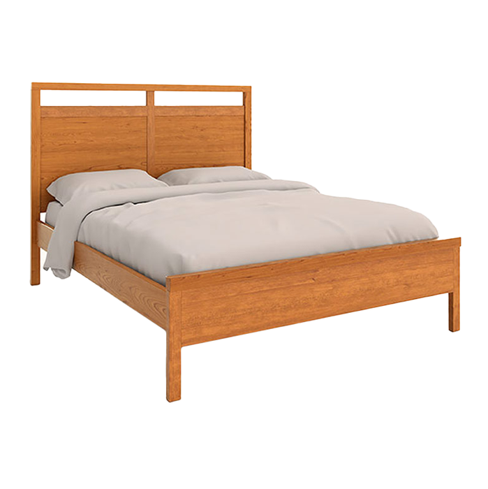 Chelsea Panel Bed Low Footboard — Cherry wood reference photo; selected finish may differ
