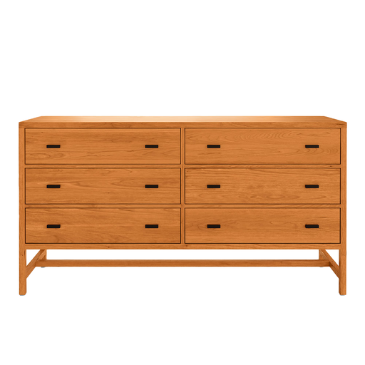 Chelsea Six Drawer Dresser — Cherry wood reference photo; selected finish may differ
