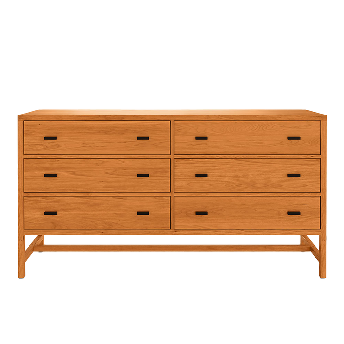 Chelsea Six Drawer Dresser — Cherry wood reference photo; selected finish may differ