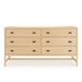 Chelsea Six Drawer Dresser — Maple wood reference photo; selected finish may differ