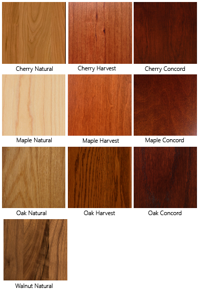 802 Furniture wood and finish reference guide