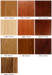 802 Furniture wood and finish reference guide