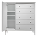 Coastal Armoire — supplier reference image 2; selected finish may differ